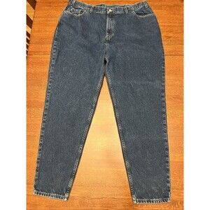 Levi's 550 Jeans Size 24L Plus Hi Rise Relaxed Tapered Blue 100% Cotton